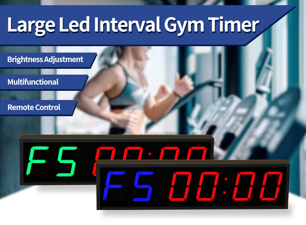 Gym Wall Clock Countdown Race Boxing Timer Gym Wall Clock Countdown Race Boxing Timer
